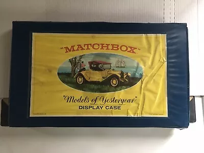 Matchbox Models Of Yesteryear Display Case 1969 Lesney Vintage Case Only  • $12.99