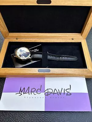 Marc Davis Signature Series Maleficent - Disney Wrist Watch In Wood Box  • $69.99