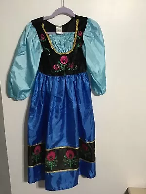 Little Adventures Frozen Inspired Princess Anna Costume Child Size 5-7 Years • $22