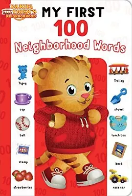 MY FIRST 100 NEIGHBORHOOD WORDS - Testa Maggie - Board Book - Good • $3.82