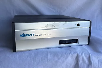 Verint Edge VR 200 Network Video Recorder Hardware Powers On As-is  • $59.99