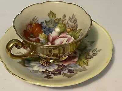 Beautiful Tea Cup And Saucer - Made In Occupied Japan - Hand Painted • $50