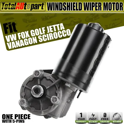 Windshield Wiper Motor Front For VW Golf Jetta Quantum Scirocco Vanagon 43-1834 • $30.11