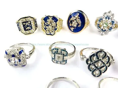 Wholesale Rings 10pcs Antique Boho Style Bulk Lot Women Men Unisex Jewelry • $16.95