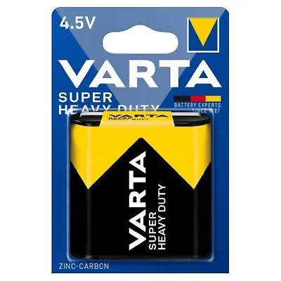 £3.99 • Buy VARTA 3R12 Batteries PHILIPS  Zinc 3LR12 4.5V Battery  3R12L1B/10 | 1 Pack 3R12