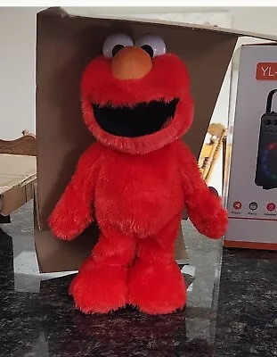  ELMO SLIDE Sesame Street Interactive Speaking Dance Plush Toy FAST SHIP  • $35