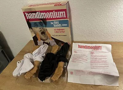 Handimonium Tiny Hands Game 2017 Mattel Complete 112 Challenges On 56 Cards CIB! • $19.95