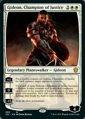 Gideon Champion Of Justice ~ Commander: Strixhaven [ NearMint ] [ Magic MTG ] • £2.48
