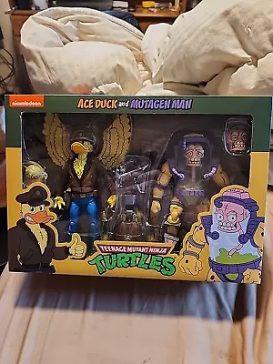 NECA TMNT Teenage Mutant Ninja Turtles Ace Duck And Mutagen Man New In Nice Box • $49.99
