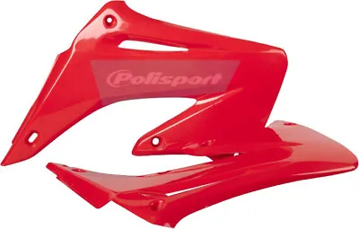 $55.04 • Buy Polisport Radiator Shrouds Scoops Left Right Red Honda CR125R CR250R 2002–2007