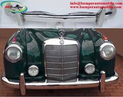 Mercedes W105 W180 W128 Ponton Saloon Front Bumper (1956-1959) 220A S SE 219 • $620