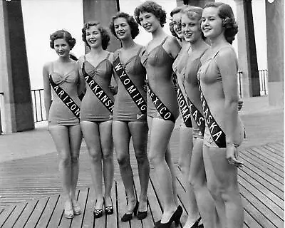 1949 MISS AMERICA WINNER & CONTESTANTS  Photo (144-u ) • $11.97
