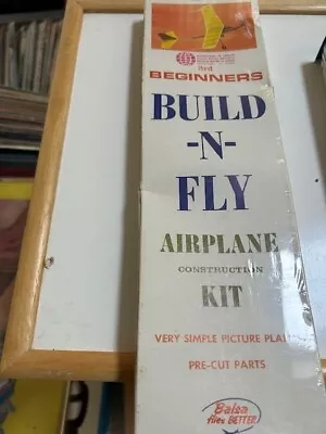 Vintage Comet Cadet Build-N-Fly 18.0  Wingspan Balsa Wood Model Airplane Kit • $13