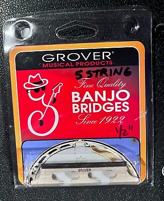 Grover 72 1/2  Minstrel 5 String Banjo Bridge • $11.49