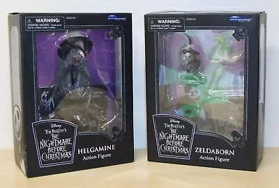 Disney: Nightmare Before Christmas - Helgamine & Zeldaborn Action Figures - • £34.99