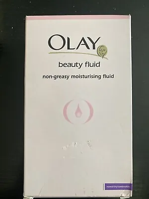Olay Beauty Non-Greasy Moisturising Fluid Normal/Dry Combination 200ml NEW • £12.99