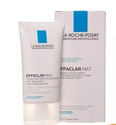 La Roche-Posay EFFACLAR MAT Moisturizer 40ml Exp.06/2025 • $12.99