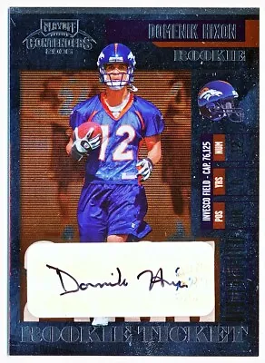 2006 Contenders Football Rookie Ticket Autograph Auto Rc SP - You Pick • $2.95