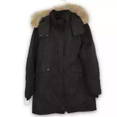 Andrew Marc New York Down Parka XL Removable Genuine Coyote Fur Trim Hood NWT • $75