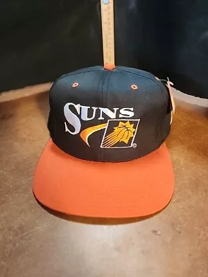 Vintage 90s NBA Phoenix Suns Snapback Baseball Hat Cap By Headmaster • $23.99