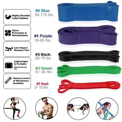 $142.49 • Buy Resistance Physio Bands Loop Kit Rehab Home Latex Workout Set Or Single