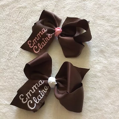 Lot Of 2 Girl’s Hair Bows “Emma Claire” • $2.99