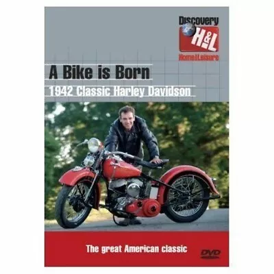 A BIKE IS BORN (DVD) 1942 CLASSIC HARLEY DAVIDSON (Discovery) • £3.79