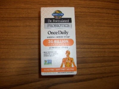 $18 • Buy Garden Of Life Dr. Formulated Probiotics Once Daily 30 Veg. Caps Exp 09/2024