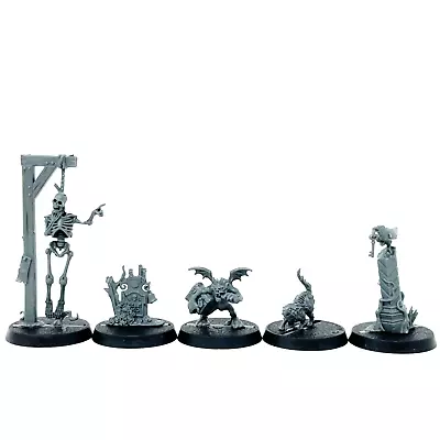 Cursed City Warhammer Objective Markers Skeleton Familiars Graves • $17.99