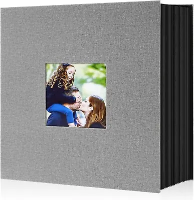 £25.49 • Buy Benjia Photo Album 6x4 Slip In, Linen Extra Large Capacity 1000 Pockets Photo