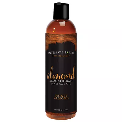 Intimate Earth Almond Aromatherapy Massage Oil 4oz - Honey Almond • $13.84