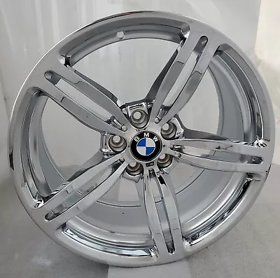 1 Front 19  BMW M6 Factory OEM 19x8.5 Wheel Chrome Rim 167 645 650 M5 ($895-obo) • $895