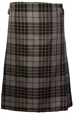 Gents Lightweight Casual Party Kilt Granite Grey Size 34 36 • £54.99