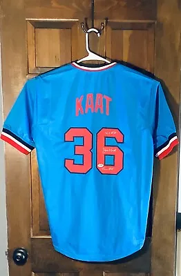 Jim Kaat Autographed Jersey Golden Gloves Twins HOF PSA/DNA Certified  • $225