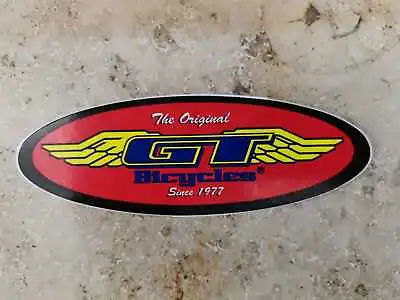 Old School Vintage 1977 Original Gt Bicycles Since 1977 Bmx Sticker Perfect • $56.09