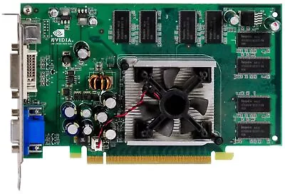 NVIDIA QUADRO FX 540 128MB PCIe X16 GDDR3 • $102.95