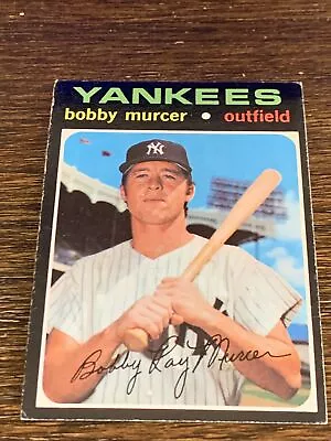 1971 Topps Bobby Murcer #635 Ny Yankees Vg-ex+ Or Better • $7.95