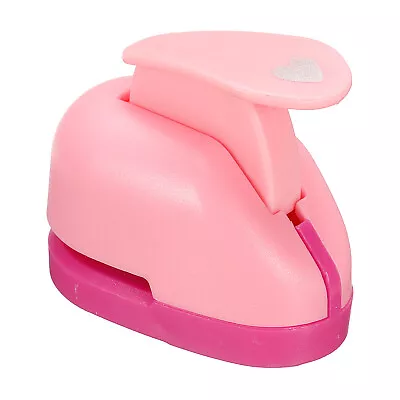 1.3  X 2  Paper Punch Shapes Mini Hole Puncher Heart For DIY Craft Cards Pink • $7.11