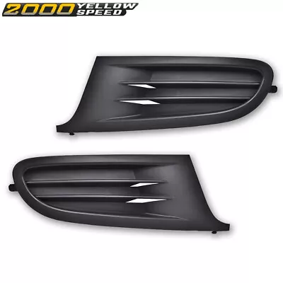 $14.99 • Buy Fit For 2010-2014 VW Fog Light Covers Driver & Passenger Side LH RH Golf 1Pair