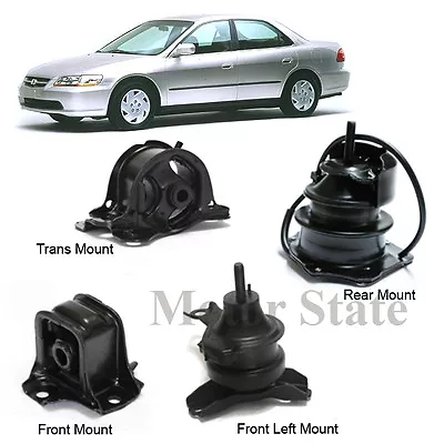 AT Trans Engine Motor Mounts Kit For 98-02 Honda Accord 2.3L AT Trans • $49.80