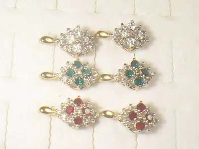 6...pendants Designer  Vintage With Swarovski  Crystals  Wholesale Lot 004. • $15.95