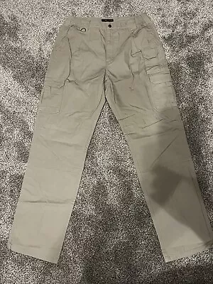 5.11 Tactical Mens Cotton Canvas Pants Khakis Size 36x36 Lot Of 2 • $23