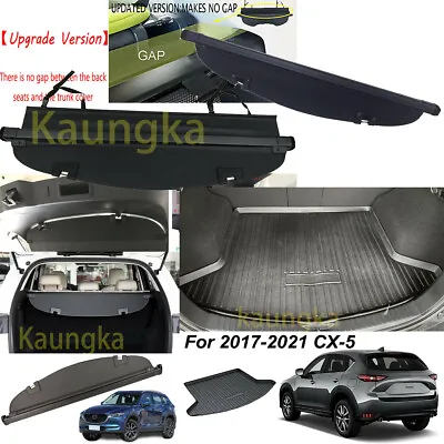 Rear Trunk Cargo Cover Shade/Cargo Liner Tray Mats For 2013-2021 Mazda CX-5 Cx5 • $115.99