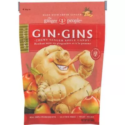 The Ginger People Gin-Gins - Spicy Apple 3 Oz Bag(S) • $5.55