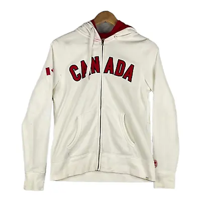 $38.88 • Buy 2015 Canada Olympic Team Women's Hoodie Full Zip Jacket Size Medium