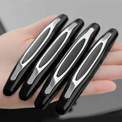 4PCCar Door Edge Guard Scratch Strip Anti-scratch Protector Car Accessor BLACK • £3.89