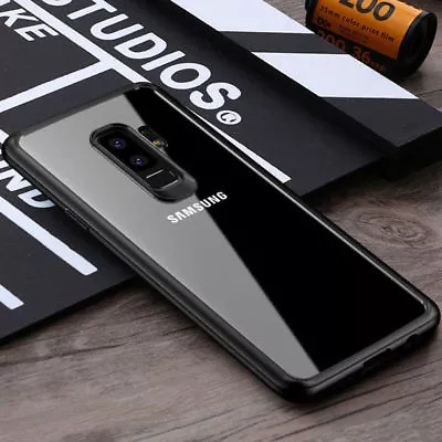 For Samsung Galaxy S9 / S9 Plus Hybrid Rubber Armor Case Slim Clear Bumper Case • $9.65