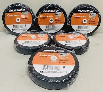 POWER CARE 460-443 UNIVERSAL 7  X 1.50  PLASTIC WHEEL 1/2  DIAMETER HUB MOWER(6) • $47.99