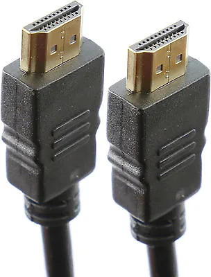 £3.29 • Buy HDMI Cable Gold Connections For SKY Q DVD PS3 PS4 XBOX To TV Projector Laptop PC
