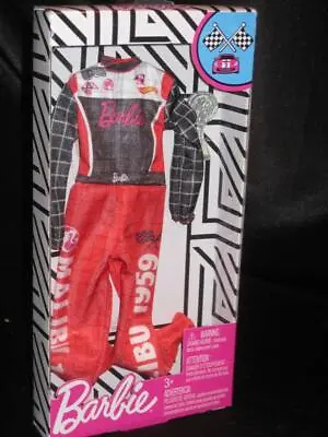 Barbie Careers Fashion Race Car Driver Outfit For Doll Nrfb • $9.95